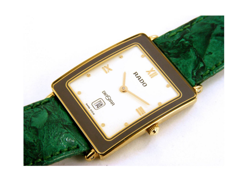RADO DIASTAR IN ACCIAIO LAMINATO BIANCO REF. 160.0281.3.002. NUOVO!