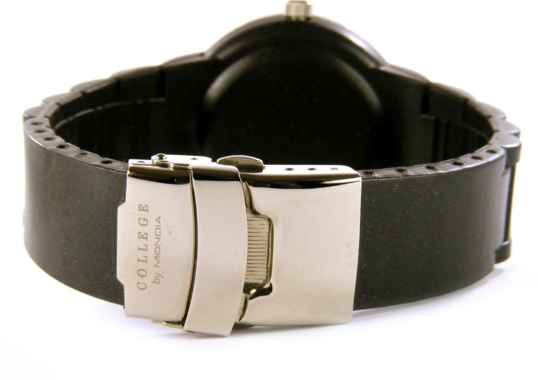 OROLOGIO COLLEGE BY MONDIA SOLO TEMPO IN CAUCCIÙ REF. 9-025-02. NUOVO!