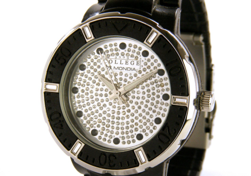 OROLOGIO COLLEGE BY MONDIA SOLO TEMPO IN CAUCCIÙ REF. 9-025-02. NUOVO!