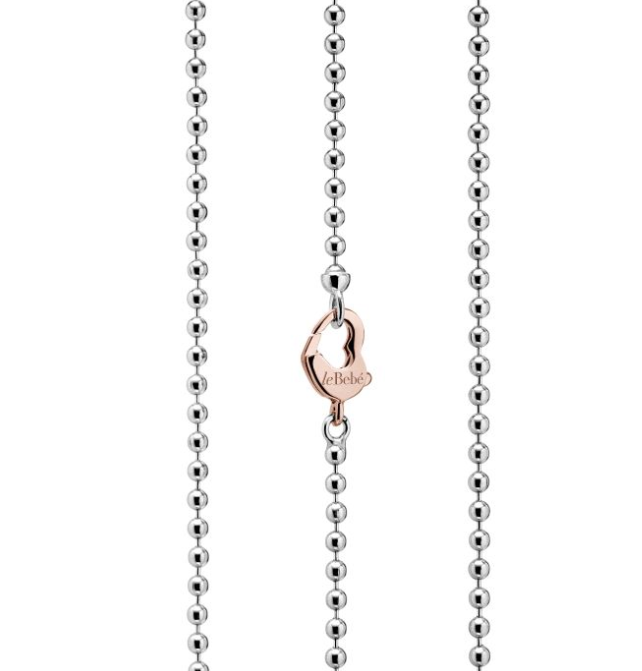 LE BEBE' - COLLANA SUONAMORE IN ARGENTO