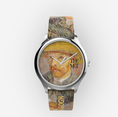 Timex - Orologio Timex x The MET Van Gogh da 40 mm con cinturino in pelle