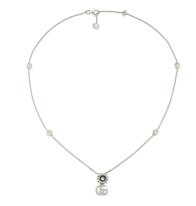 Gucci - Collana GG Marmont in argento sterling Gucci - Collana GG Marmont in argento sterling
