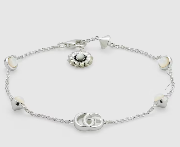 Gucci - BRACCIALE CON MADREPERLA GG MARMONT Gucci - BRACCIALE CON MADREPERLA GG MARMONT