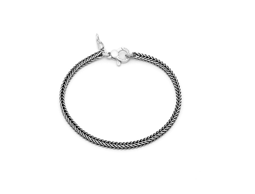 GIOVANNI RASPINI - Bracciale Treccia Quadra Piccola