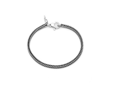 GIOVANNI RASPINI - Bracciale Treccia Quadra Piccola
