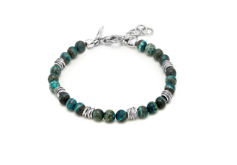 GIOVANNI RASPINI - Bracciale Tango Diaspro Verde GIOVANNI RASPINI - Bracciale Tango Diaspro Verde