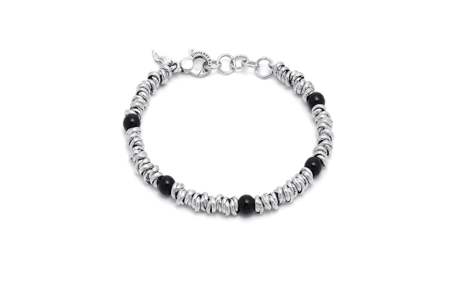GIOVANNI RASPINI - Bracciale Nodini E Onice