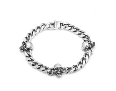 GIOVANNI RASPINI - Bracciale Grumetta Teschi
