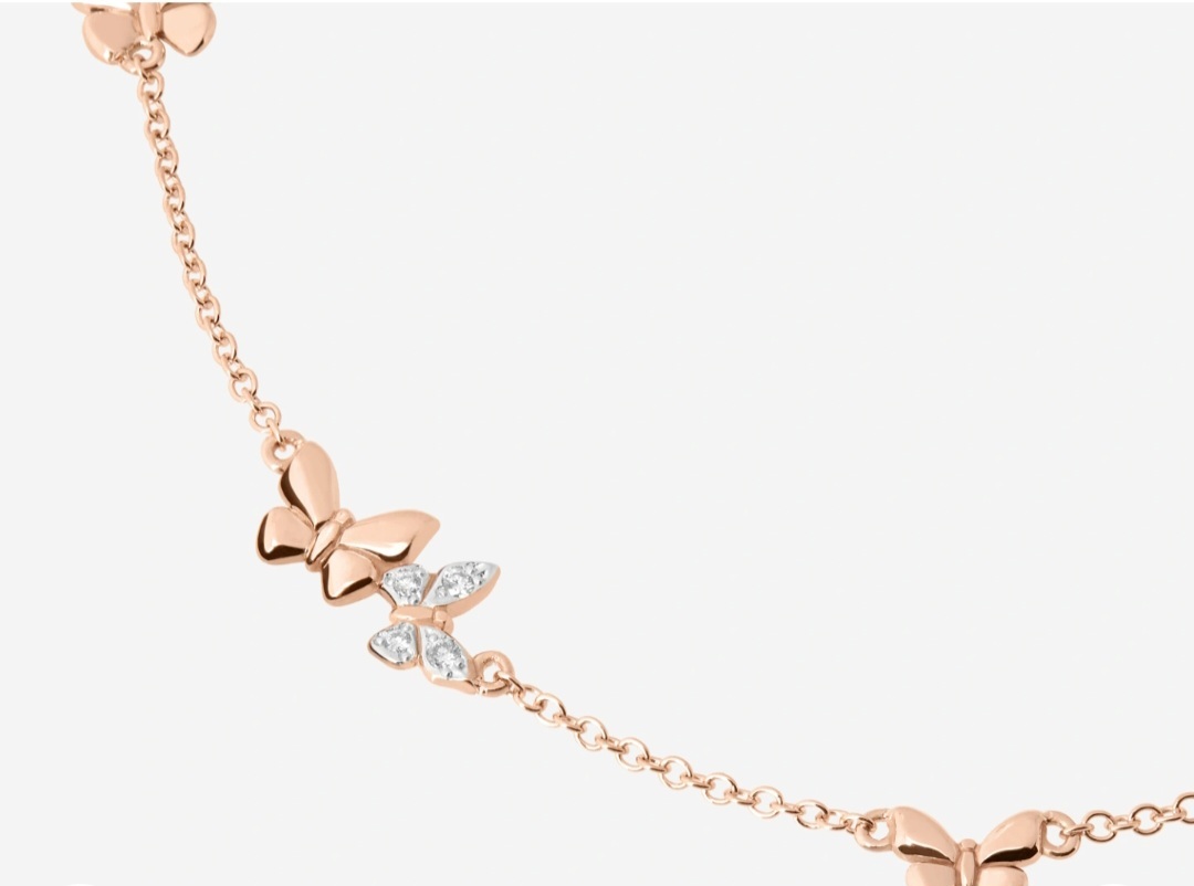DoDo Collana Farfalle Preziose