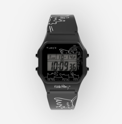 Timex - Orologio Timex T80 x Keith Haring da 34 mm con cinturino in resina