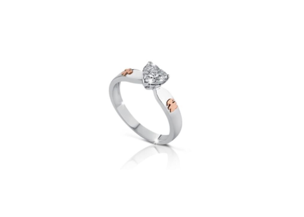 LE BEBE' GLI AMORI ANELLO CUORE