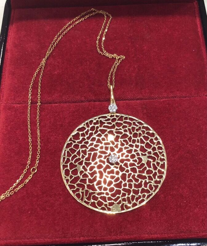 GIROCOLLO ORO E DIAMANTI
