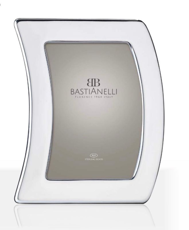 CORNICE ARGENTO SAGOMATA BASTIANELLI ARGENTO