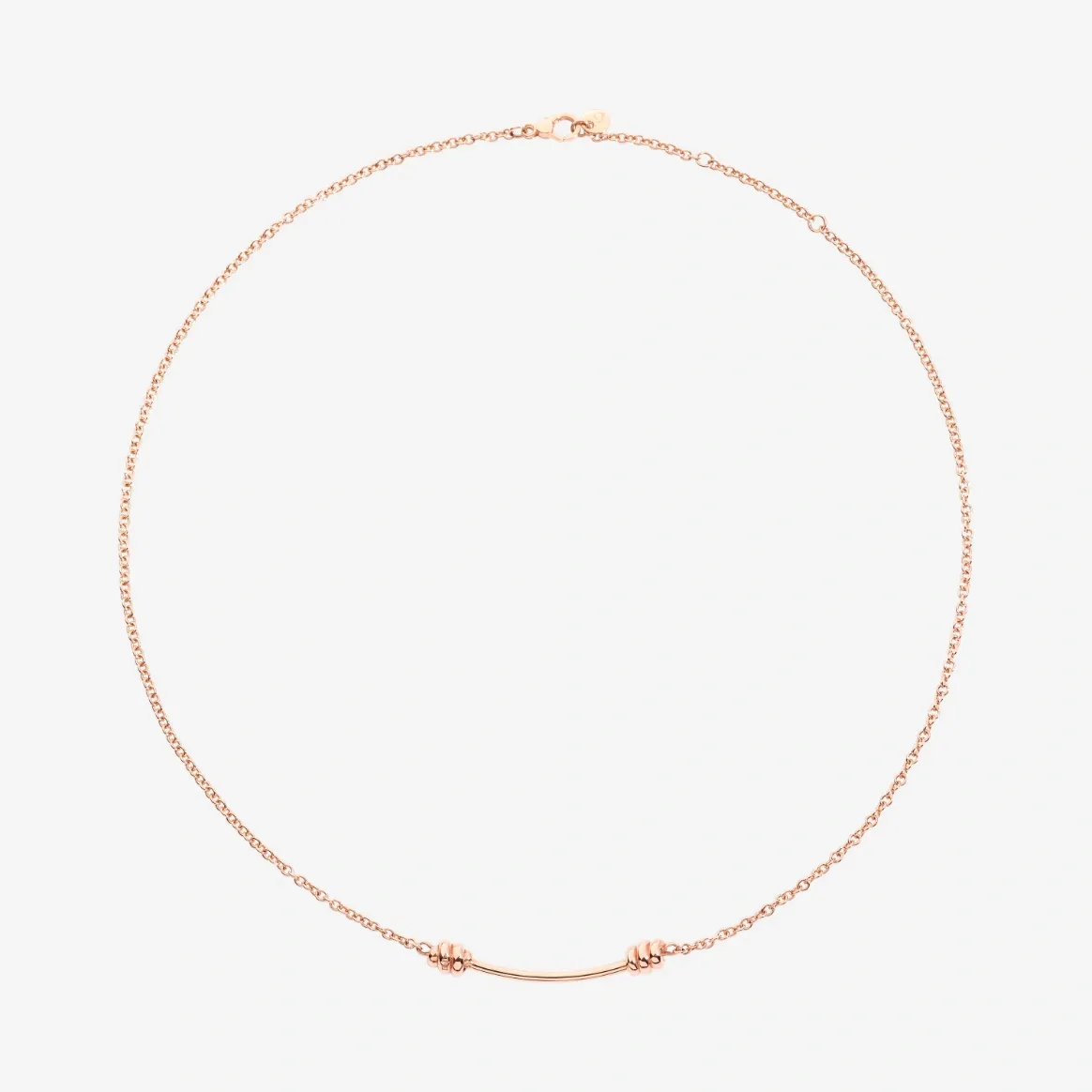 COLLANA DODO NODO ORO ROSA