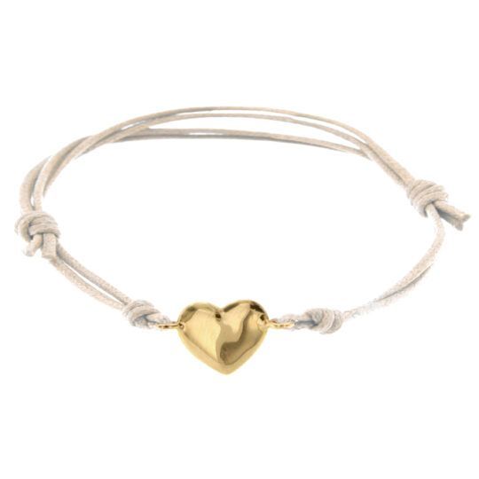 Marco Gerbella Bracciale Cuore Piccolo in lastra Oro Giallo