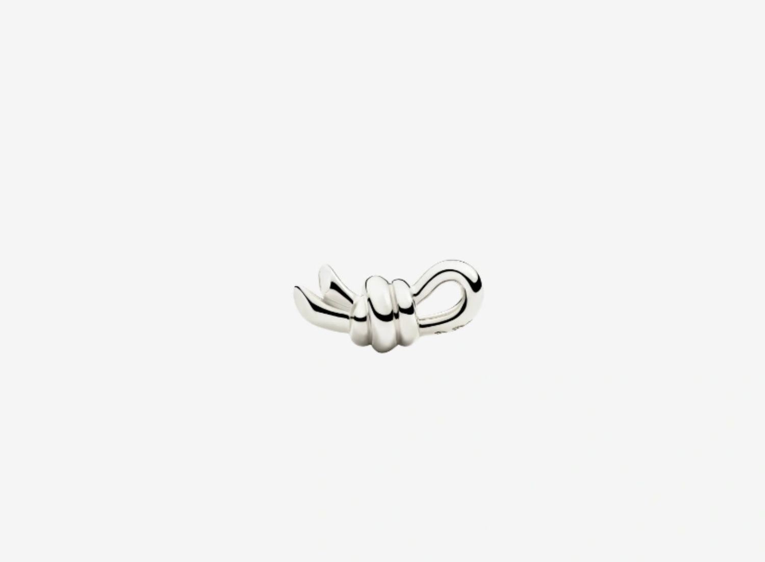 DODO ORECCHINO STUD NODO ARGENTO