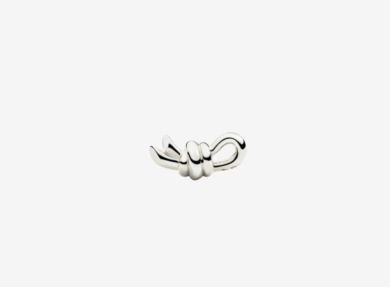 DODO ORECCHINO STUD NODO ARGENTO