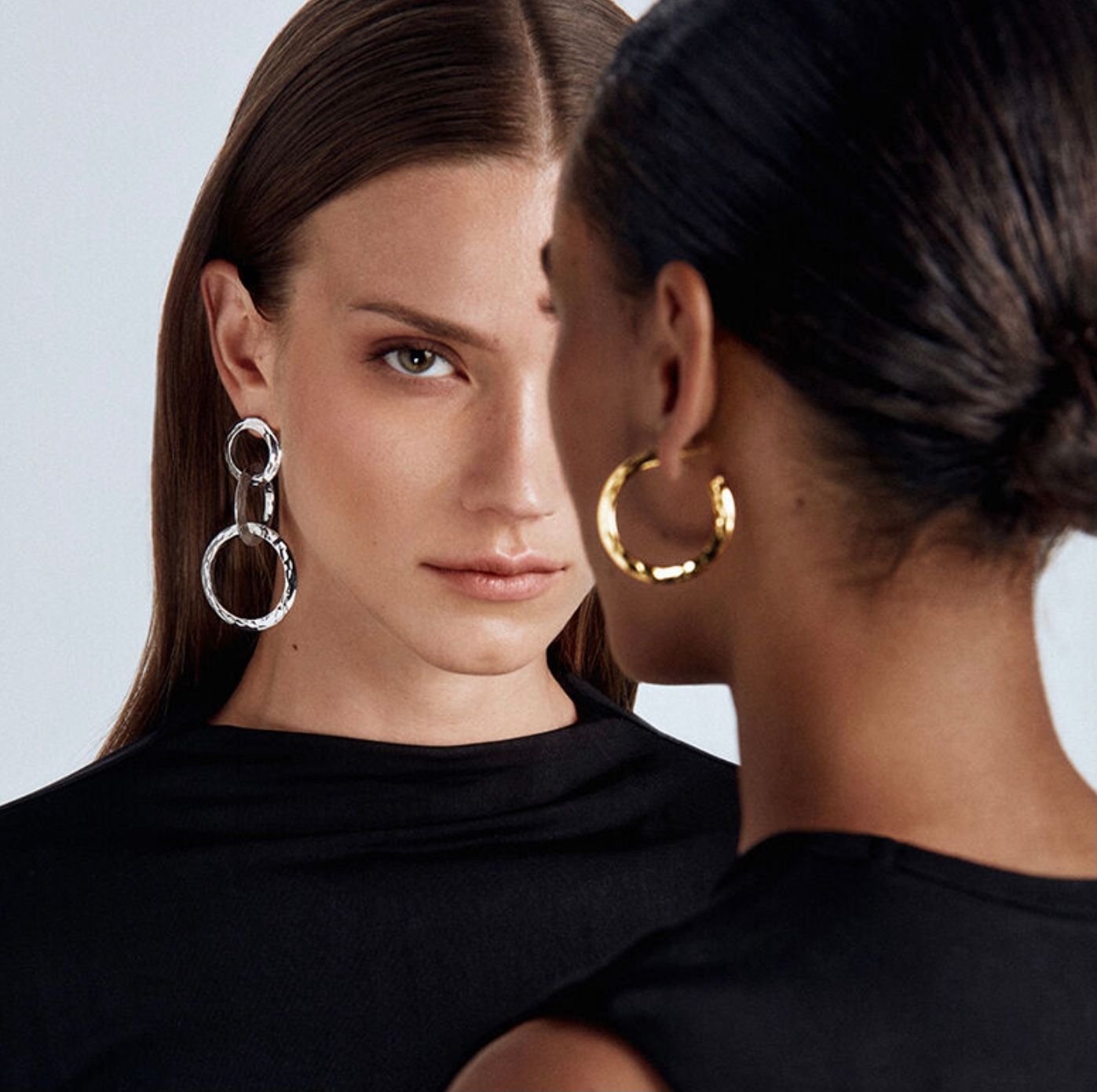 GIOVANNI RASPINI ORECCHINI CASCATA BLADE