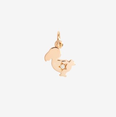 DODO CIONDOLO DODO JUNIOR ORO ROSA & DIAMANTE