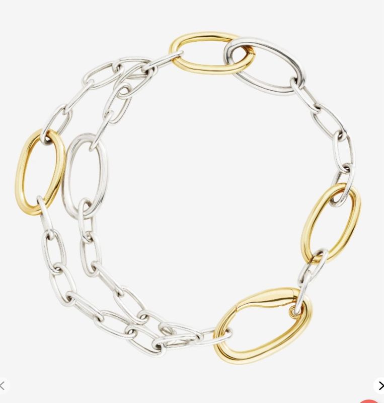 DODO BRACCIALE ESSENTIALS ARGENTO E ARGENTO DORATO