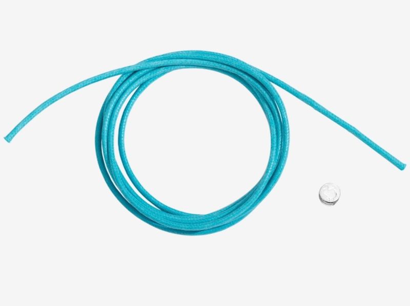 DODO CORDINO COTONE SOTTILE TURCHESE