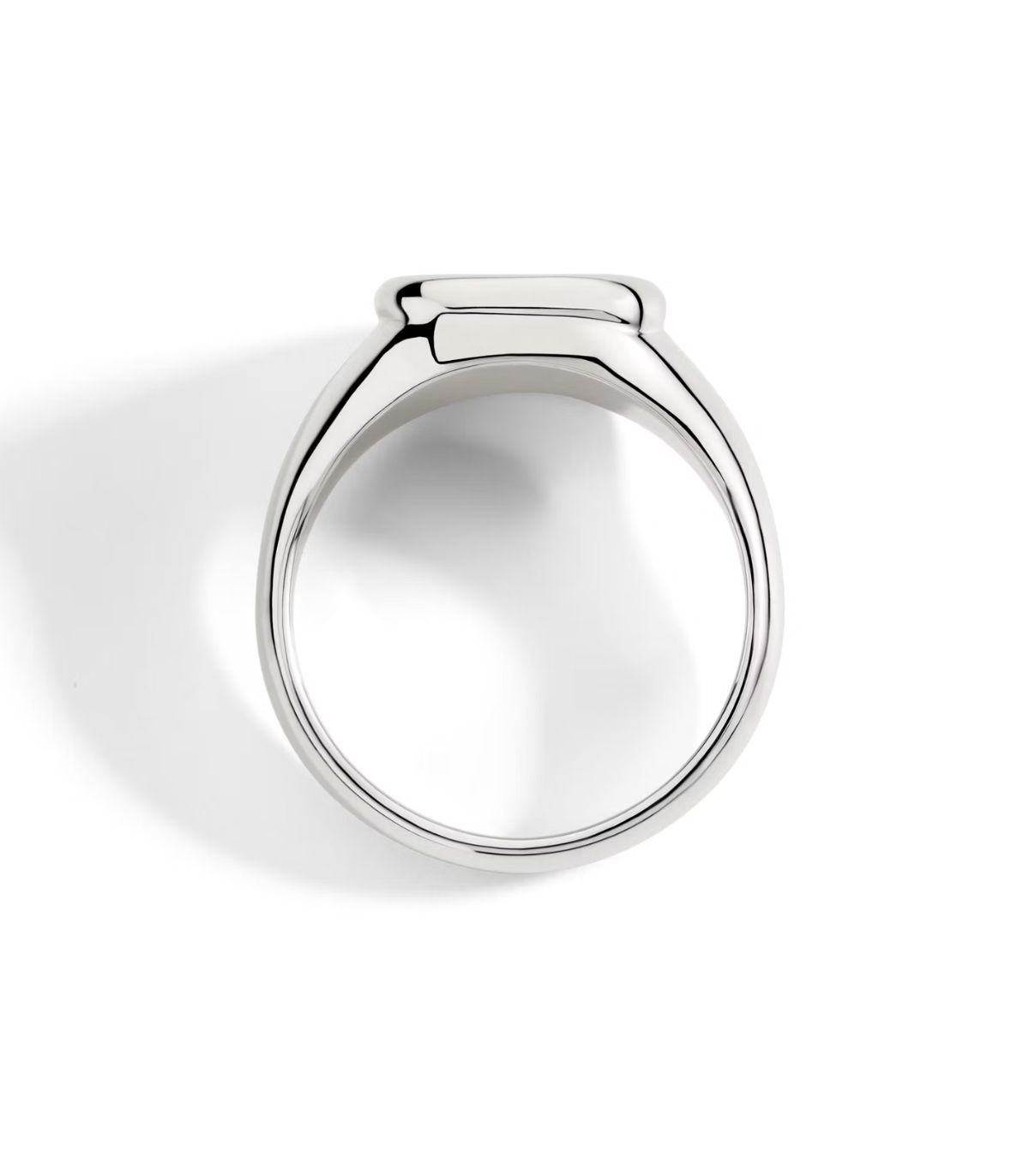 DODO ANELLO SIGILLO ARGENTO E DIAMANTE BIANCO