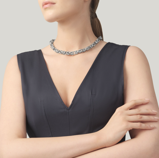 Giovanni Raspini collana bizantina luce