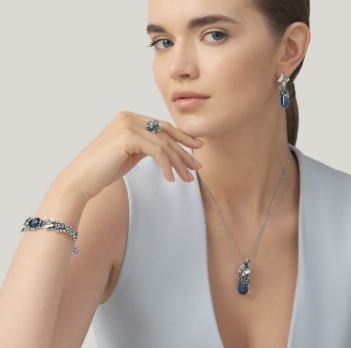 Giovanni Raspini Orecchini Goccia Farfalle