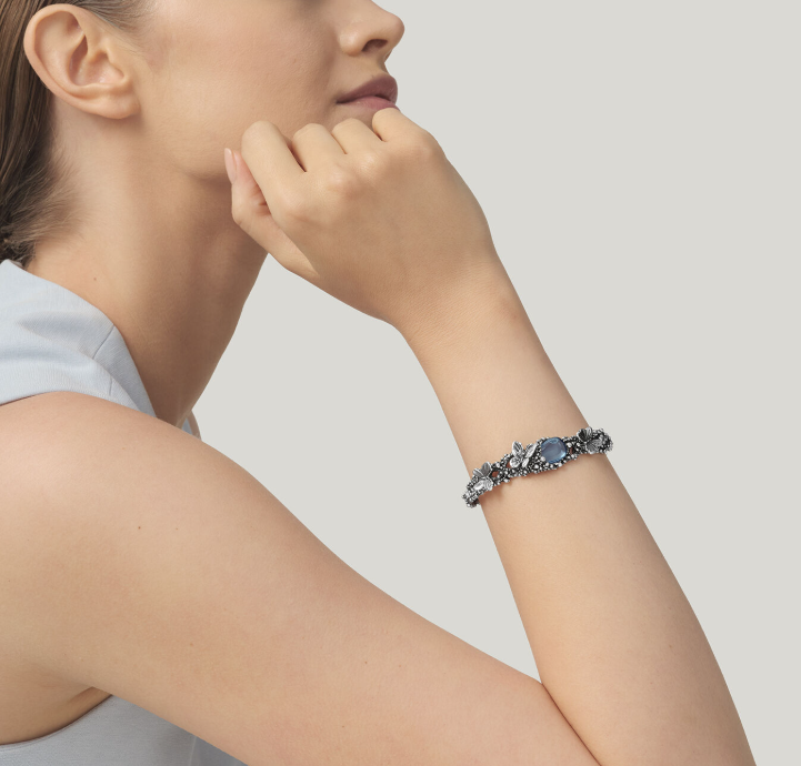 Giovanni Raspini Bracciale Goccia Farfalle