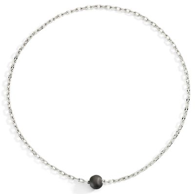 DODO COLLANA PEPITA ARGENTO & TITANIO