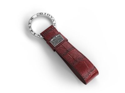 GIOVANNI RASPINI PORTACHIAVI IN PELLE CROCO BORGOGNA GIOVANNI RASPINI PORTACHIAVI IN PELLE CROCO BORGOGNA
