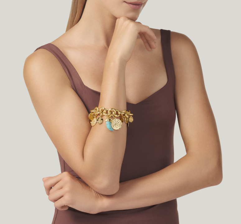 Giovanni Raspini Bracciale pueblo monete