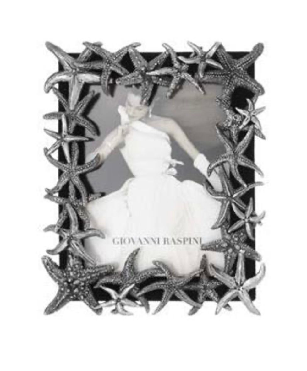 GIOVANNI RASPINI CORNICE BRONZO BIANCO STELLE MARINE GIOVANNI RASPINI CORNICE BRONZO BIANCO STELLE MARINE