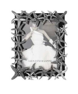 GIOVANNI RASPINI CORNICE BRONZO BIANCO STELLE MARINE