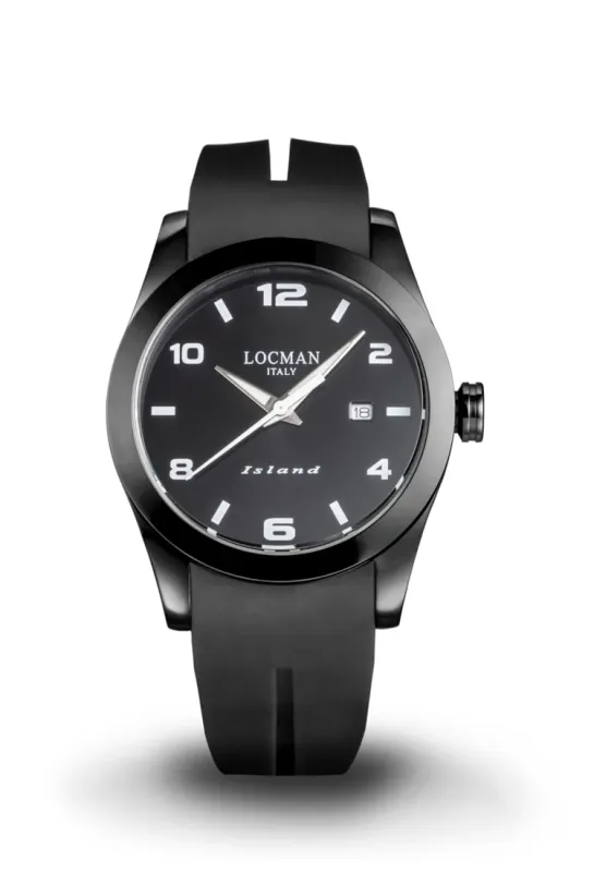 LOCMAN OROLOGIO ISLAND PVD NERO LOCMAN OROLOGIO ISLAND PVD NERO