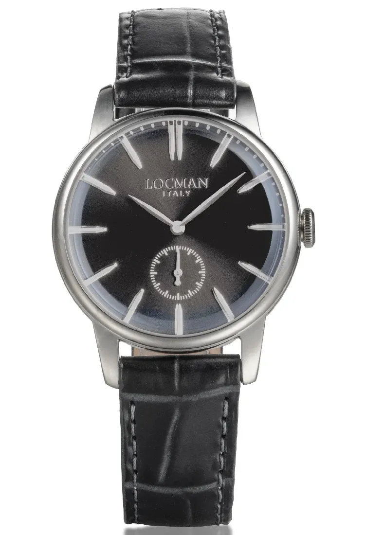 LOCMAN OROLOGIO 1960 NERO PICCOLI SECONDI