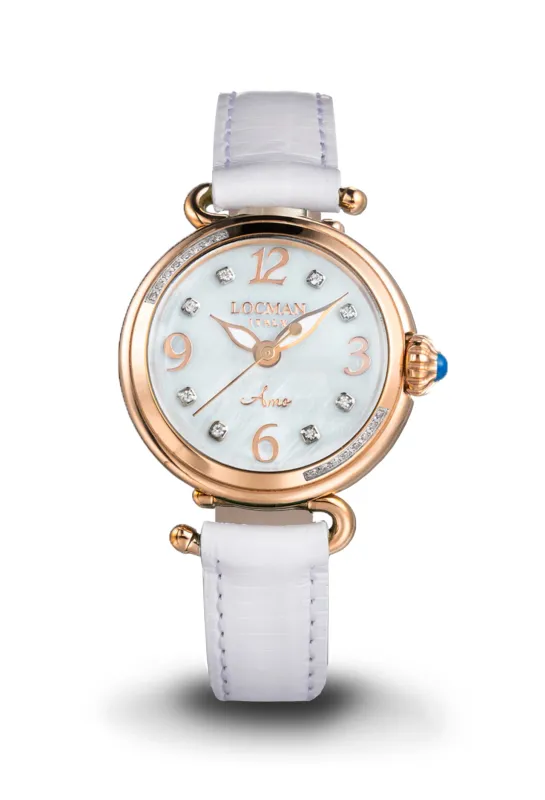 LOCMAN OROLOGIO DONNA AMO BIANCO