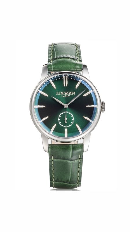 LOCMAN OROLOGIO UOMO 1960 37 MM VERDE