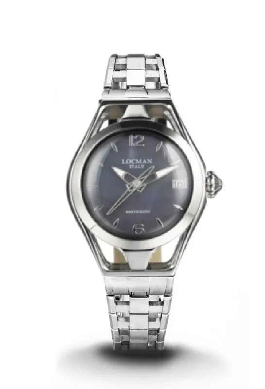 LOCMAN OROLOGIO MONTECRISTO MADREPERLATO NERO
