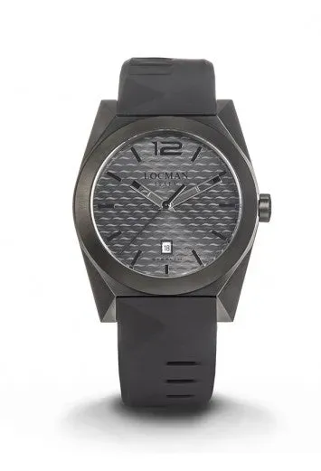 LOCMAN OROLOGIO SEALTH ACCIAIO E TITANIO