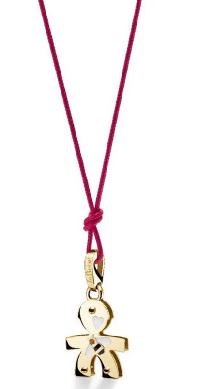 LE BEBE' CIONDOLO BIMBO ORO GIALLO E API