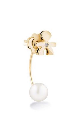 LE BEBE' MONO ORECCHINO LE PERLE CON SAGOMA BIMBO LE BEBE' MONO ORECCHINO LE PERLE CON SAGOMA BIMBO