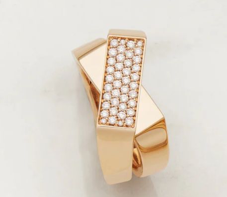 CRIVELLI ANELLO BRAVE IN ORO ROSA