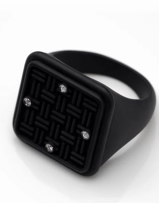 POLELLO ANELLO TITANIO SQUARE PRYNCE ORIGINAL LAB POLELLO ANELLO TITANIO SQUARE PRYNCE ORIGINAL LAB