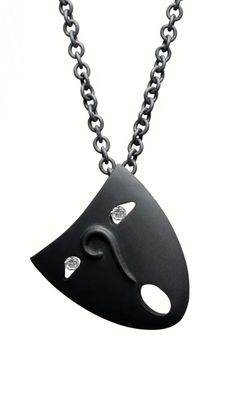 POLELLO COLLANA TITANIO WOW CON CIONDOLO PRYNCE ORIGINAL LAB POLELLO COLLANA TITANIO WOW CON CIONDOLO PRYNCE ORIGINAL LAB