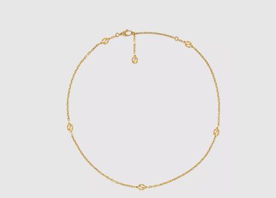 COLLANA GUCCI 18 CARATI CON GG