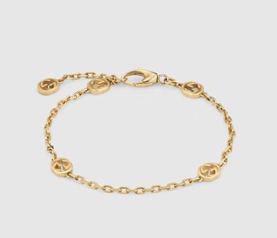 BRACCIALE GUCCI 18 CARATI CON GG BRACCIALE GUCCI 18 CARATI CON GG