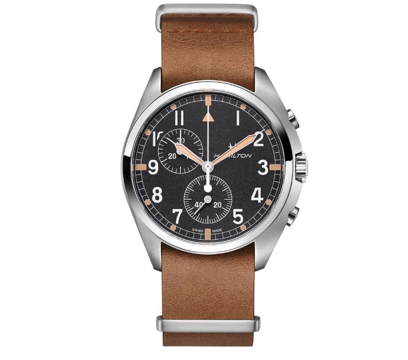 HAMILTON - KHAKI AVIATION PILOT PIONEER CHRONO QUARTZ