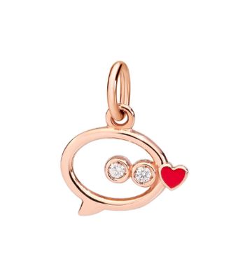 DODO CIONDOLO MESSAGGIO D'AMORE