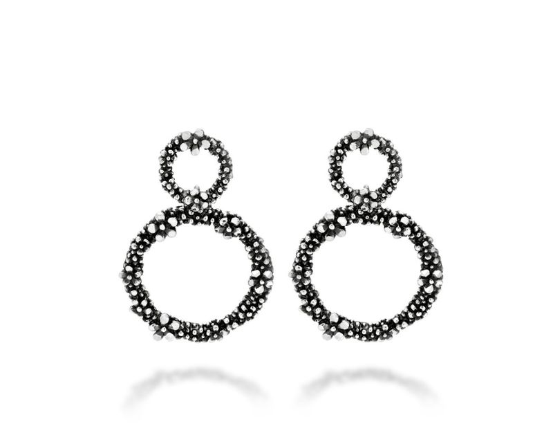 ORECCHINI MILLEFIORI GIOVANNI RASPINI